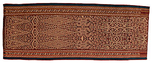   | Woman's ceremonial skirt [kain kebat]