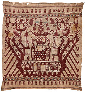  | Ceremonial textile [tampan]