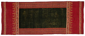   | Ceremonial textile [kain limar]