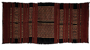   | Woman's ceremonial skirt [petal haren or kewatek nai telo]