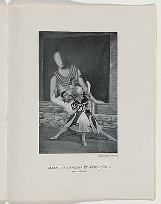 Giorgio de CHIRICO | Anton Dolin and Alexandra Danilova in Le Bal