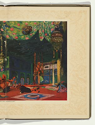 Léon BAKST | Set design for Schéhérazade