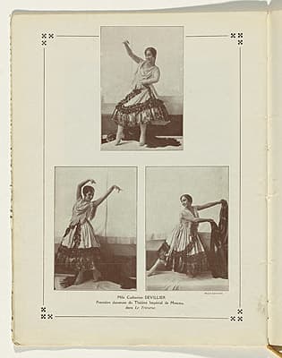   | Mlle Catherine Devillier, prima ballerina from Théâtre Impérial de Moscou in Le Tricorne