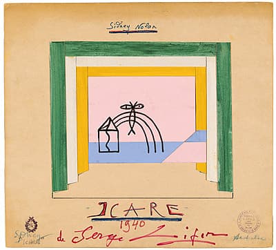 Sidney NOLAN | Set design for the ballet Icare