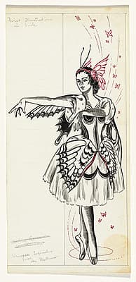 Adrian FEINT | Vanessa Imperialis in ballet 'Les papillons'.