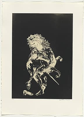 Arthur BOYD | The unicorn's love dance.