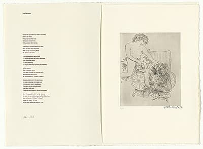 Arthur BOYD | The monster [A: etching; B: poem]