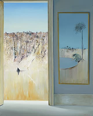 Arthur BOYD | Interior with open door, Shoalhaven