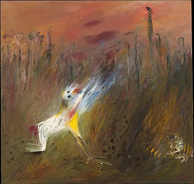 Arthur BOYD | Nebuchadnezzar on fire and Daniel with bound arms