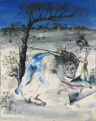 Arthur BOYD | Chained figure and bent tree