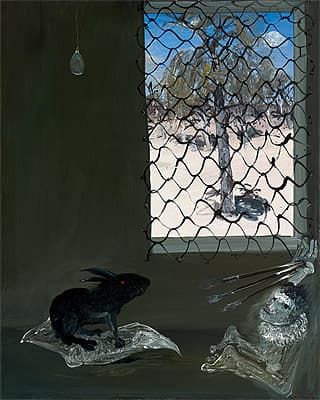 Arthur BOYD | Interior with black rabbit