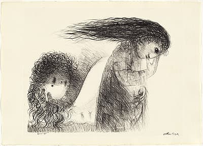 Arthur BOYD | St Francis when young turning aside.