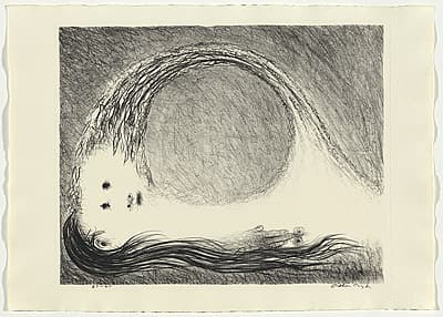 Arthur BOYD | St Francis lying down in the wilderness.