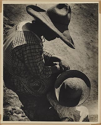 Anton BRUEHL | Tomando el sol, San Juan Teotihuacan [Taking the sun, San Juan Teotihuacan]