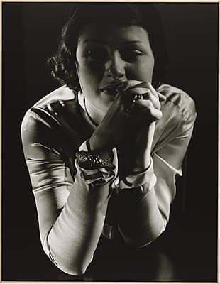 Anton BRUEHL | not titled [Portrait of illustrator Carol Edmundson, New York]