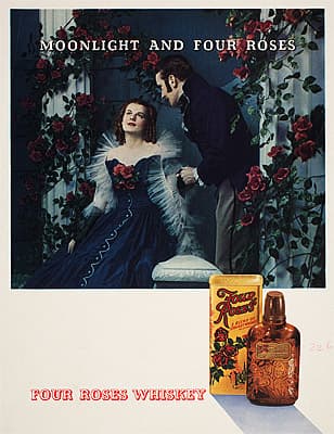 Anton BRUEHL | Four Roses advertisement - Southern belle