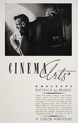 Anton BRUEHL | Cinema Arts presents Dietrich by Bruehl