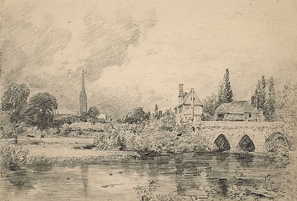 John CONSTABLE | Harnham Bridge