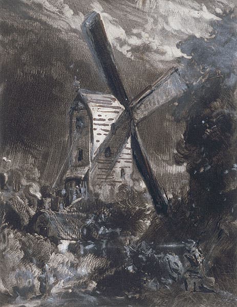 David LUCAS | A mill near Brighton