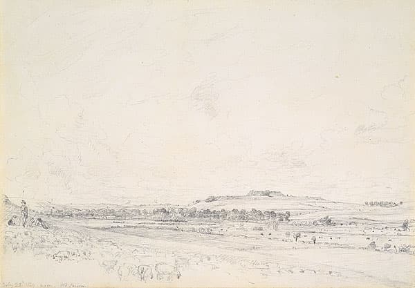 John CONSTABLE | Old Sarum at noon