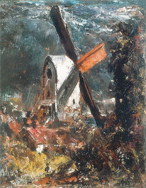 John CONSTABLE | A windmill near Brighton