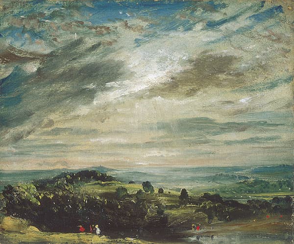 John CONSTABLE | View from Hampstead Heath, looking towards Harrow