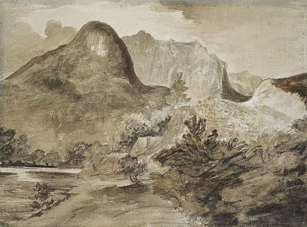 John CONSTABLE | The Castle Rock, Borrowdale