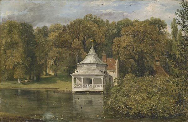 John CONSTABLE | 'The Quarters' behind Alresford Hall