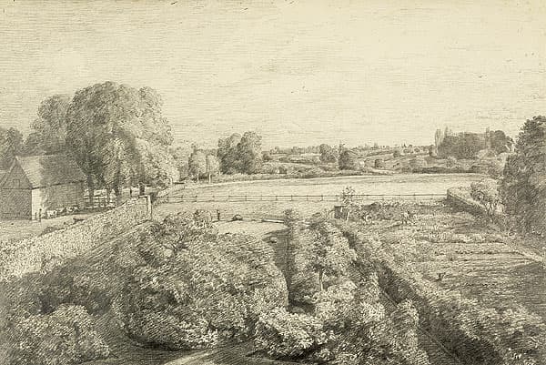 John CONSTABLE | Kitchen garden at Golding Constable's house