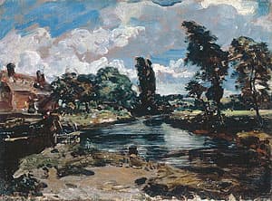 John CONSTABLE | Flatford Mill from a lock on the Stour