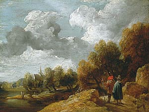 John CONSTABLE | Landscape after Teniers