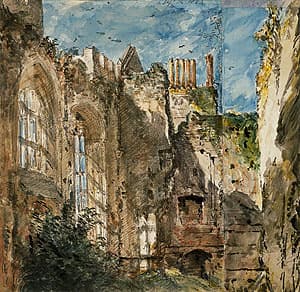 John CONSTABLE | Cowdray House: The ruins