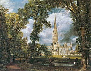 John CONSTABLE | Salisbury Cathedral from the Bishop's Grounds