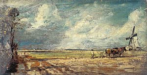 John CONSTABLE | Spring: East Bergholt Common