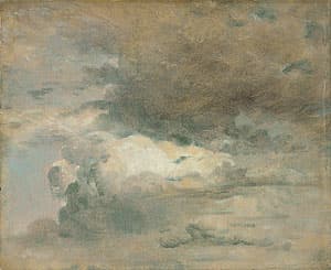 John CONSTABLE | Cloud study: evening