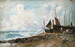 John CONSTABLE | Brighton Beach (A sea beach)