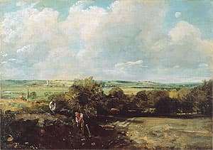 John CONSTABLE | The Stour Valley and Dedham Village
