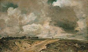 John CONSTABLE | Road to the 'The Spaniards', Hampstead