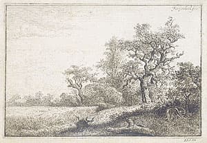 John CONSTABLE | The wheatfield, after Jacob van Ruisdael