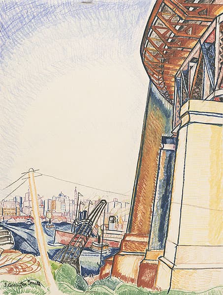 Grace COSSINGTON SMITH | Circular Quay from Milson's Point