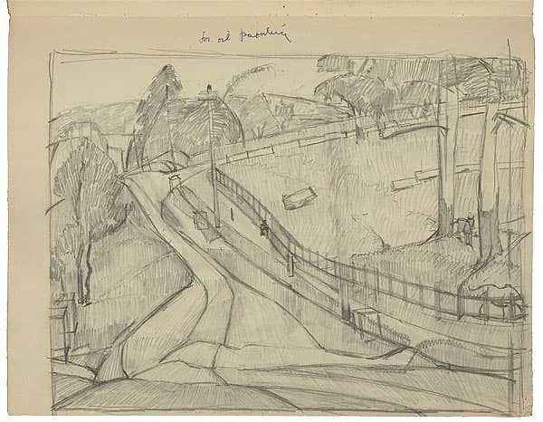 Grace COSSINGTON SMITH | (Sketch for 'The way to Turramurra')