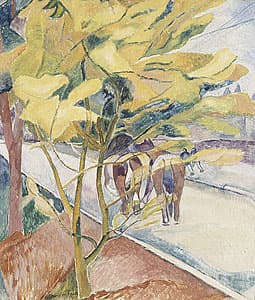 Grace COSSINGTON SMITH | Road with two horses