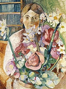 Grace COSSINGTON SMITH | Figure through flowers