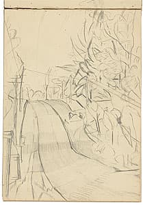 Grace COSSINGTON SMITH | (Probable study of the Eastern Road, Turramurra)