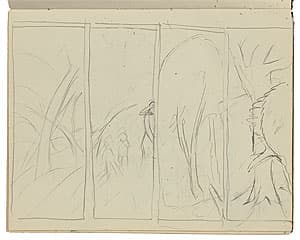 Grace COSSINGTON SMITH | (Four panels of landscapes)