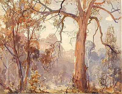 Hans HEYSEN | Autumn morning