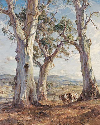 Hans HEYSEN | The three gums