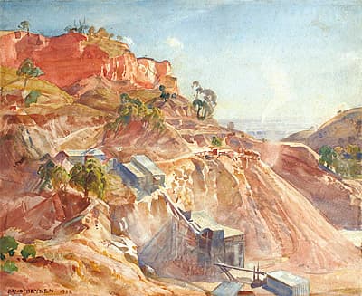 Hans HEYSEN | The quarry