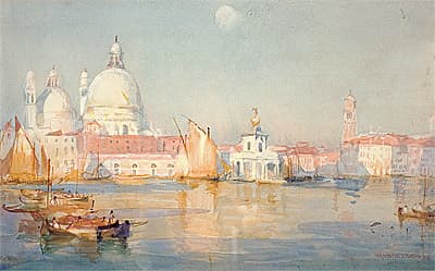 Hans HEYSEN | The Dogana and the Salute, Venice