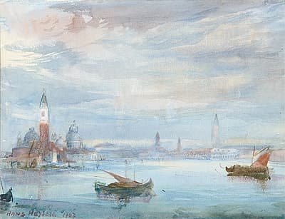 Hans HEYSEN | St Mark's Basin looking west, Venice